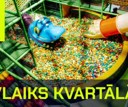 Brīvlaika akcija bērniem Kvartālā 86